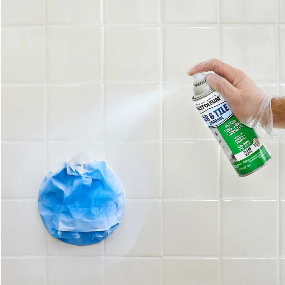 (2 pack) Rustoleum Tub and Tile White Aerosol