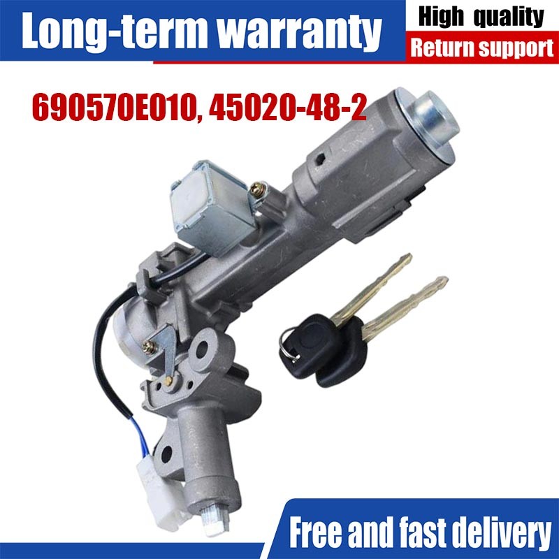Ignition Lock Cylinder Assembly 2 Shells For 04-09 RX330 RX350 RX400H 45020-48-2