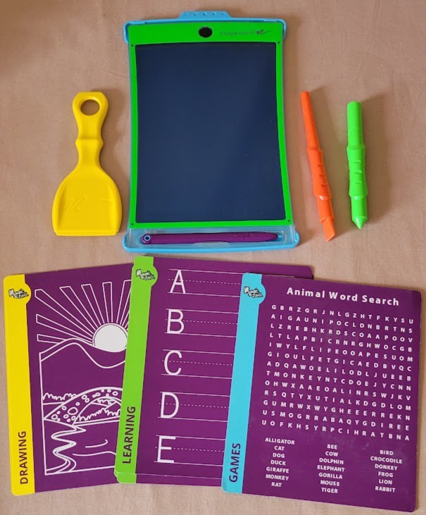 Boogie Board Jot 8.5" LCD Writing Tablet WT16135 Tools Cover Stylus Templates