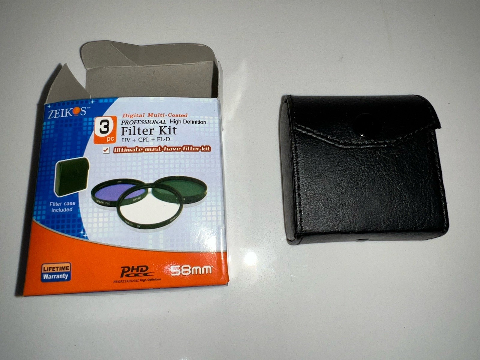 Canon 58mm Filter Kit LP-E5 battery plus Misc Accessories