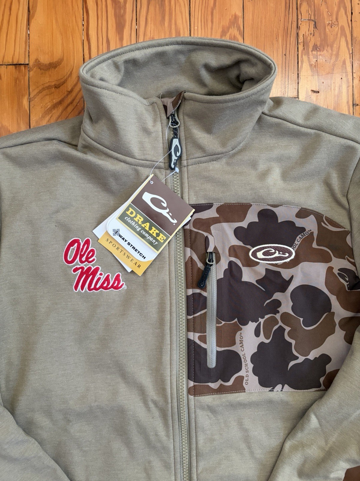 Drake Ole Miss Hybrid Windproof Jacket