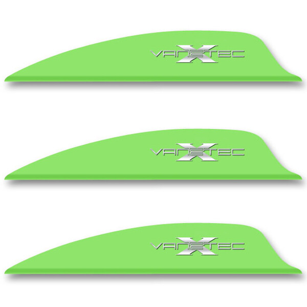 VaneTec - 1.87 Swift Vanes - Flo Green - 50 Pk