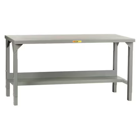 Little Giant Wst2-2448-Ah Bolted Workbenches, Steel, 48" W, 27" To 41" Height,