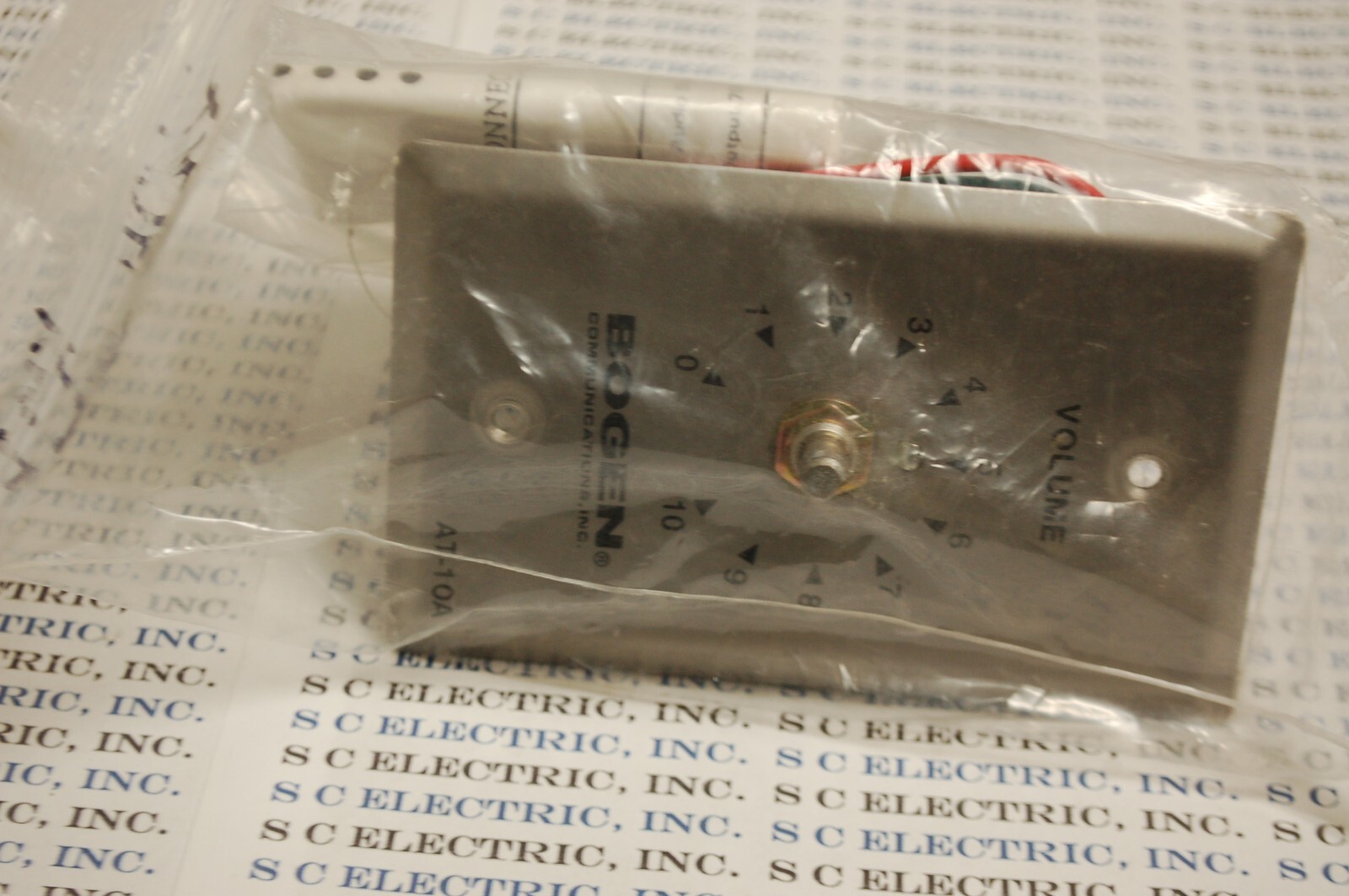 BOGEN COMMUNICATIONS AT-10A ATTENUATOR