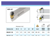 Marox MWLNR-204D Indexable Lathe Tool Holder WNMG Insert Right Hand New Taiwan