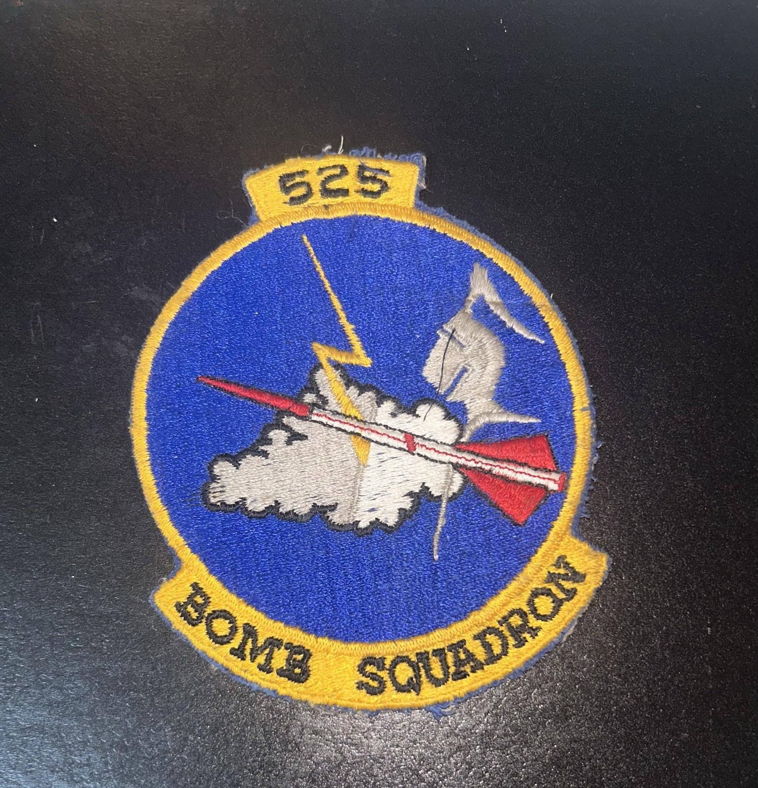 Circa Early 1960s 525th Bomb Squadron Patch Fine Condition North Dakota SAC