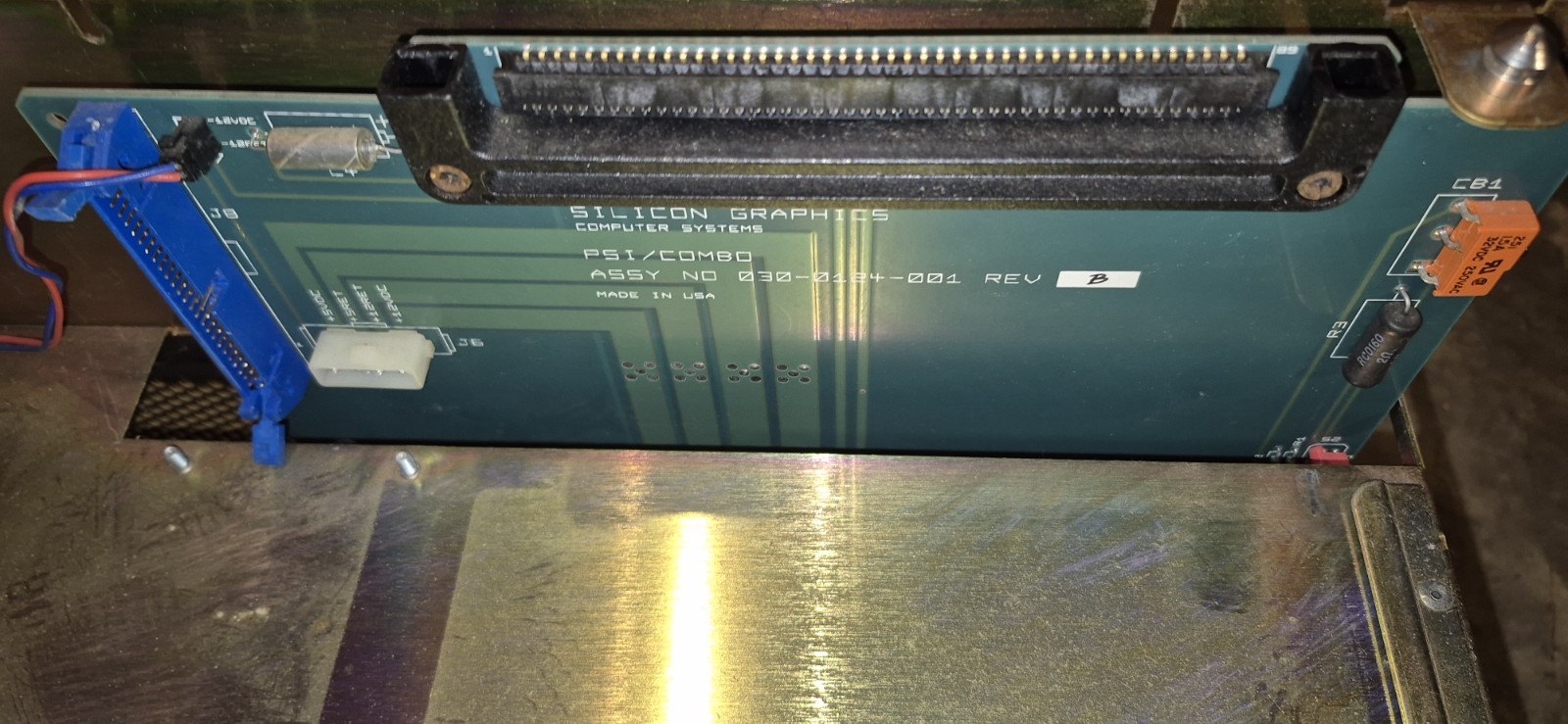 SGI SILICON GRAPHICS IRIS 4D POWER SUPPLY AND HARD DRIVE HOUSING,UNTESTED,AS IS