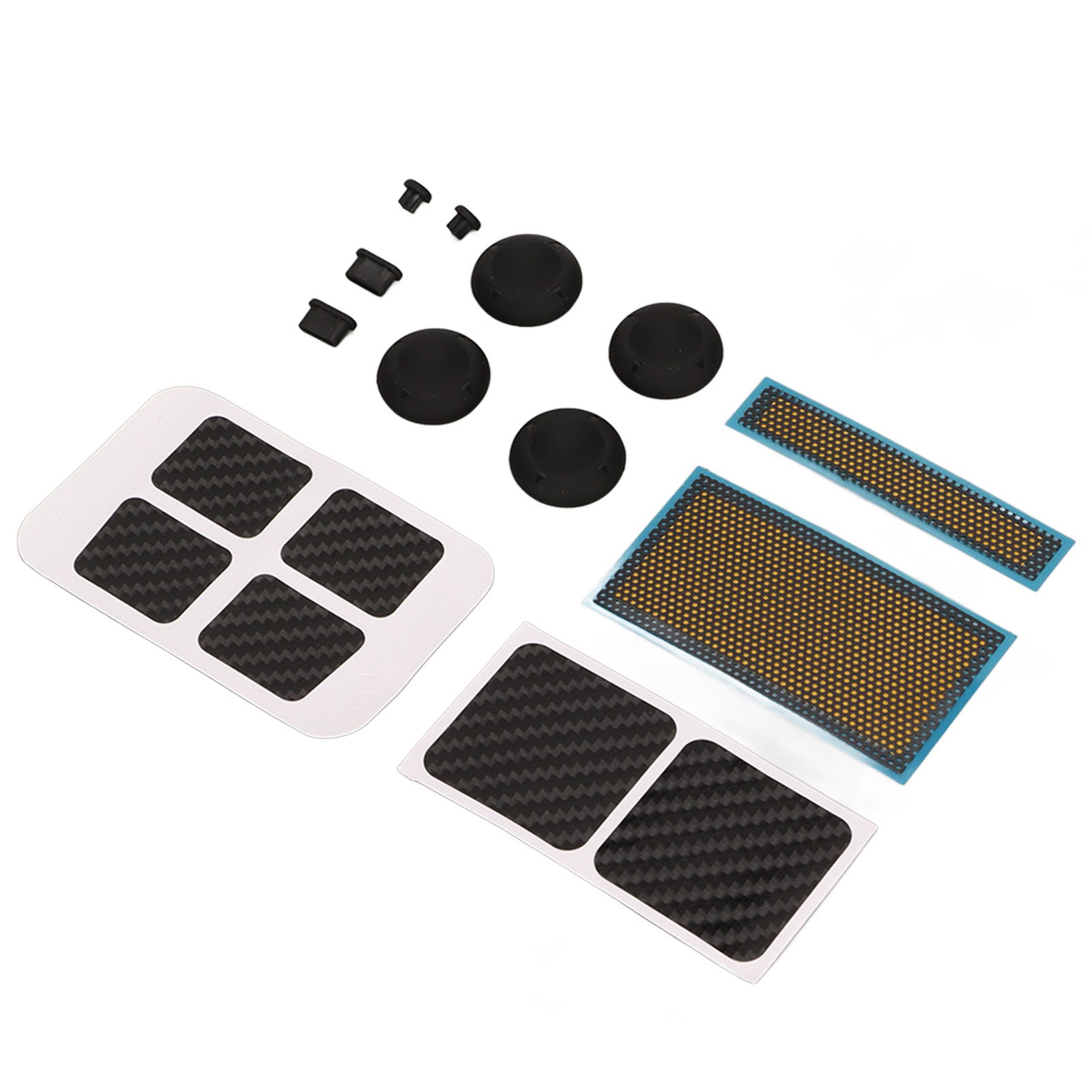 Game Console Protection Kit Stickers Dust Screen Dust Plug Joystick Cap Game