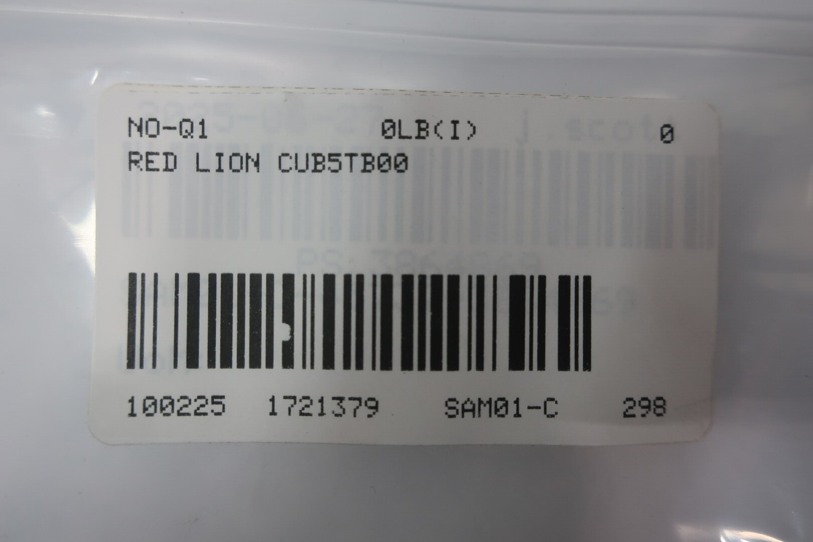 Red Lion CUB5TB00 Digital Panel Meter 9-28v-dc