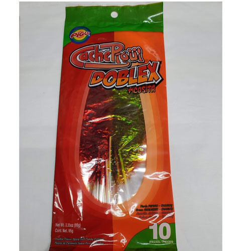 Slaps Cachepigui (Cachetadas) Doblex Picosita Lollipop Mexican Candy(10pc)