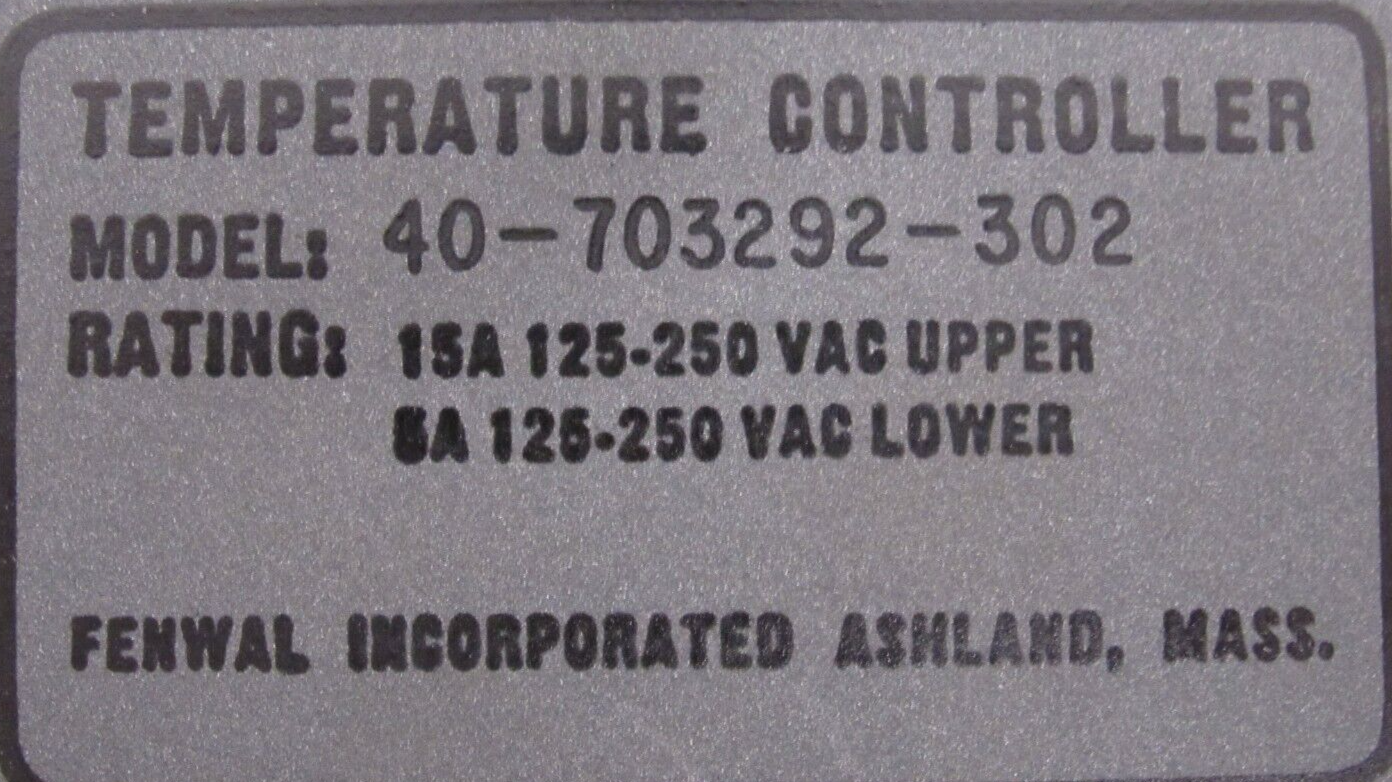 REFURBISHED IMS 40-703292-302 TEMPERATURE CONTROLLER 40703292302