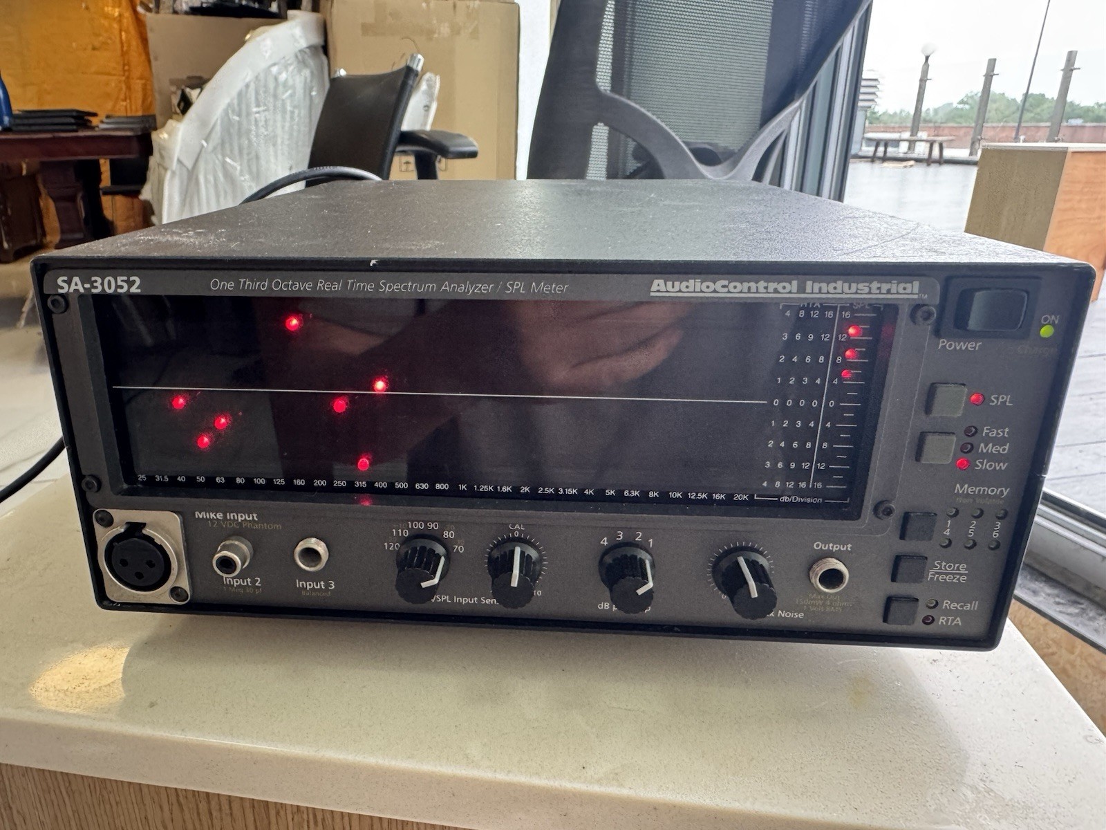 AudioControl Industrial SA-3052 One-Third Octave Real Time Spectrum Analyzer/SPL
