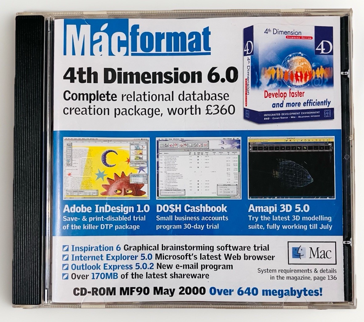 MacFormat MF90 Cover Disc Macintosh Mac OS Software Apple CD