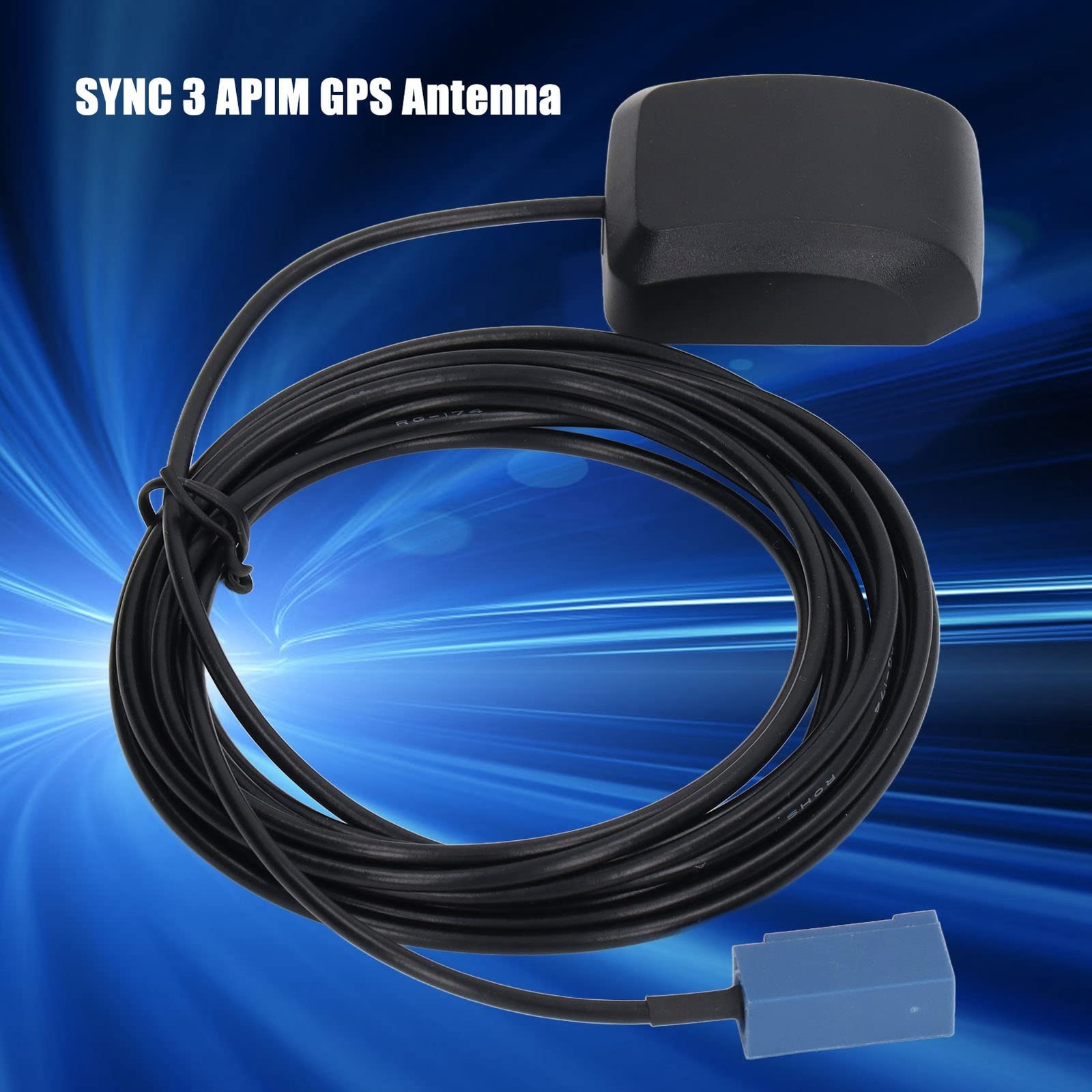 SYNC 3 Navigation Antenna Car APIM Module ABS Waterproof GPS Antenna 1575.42M...