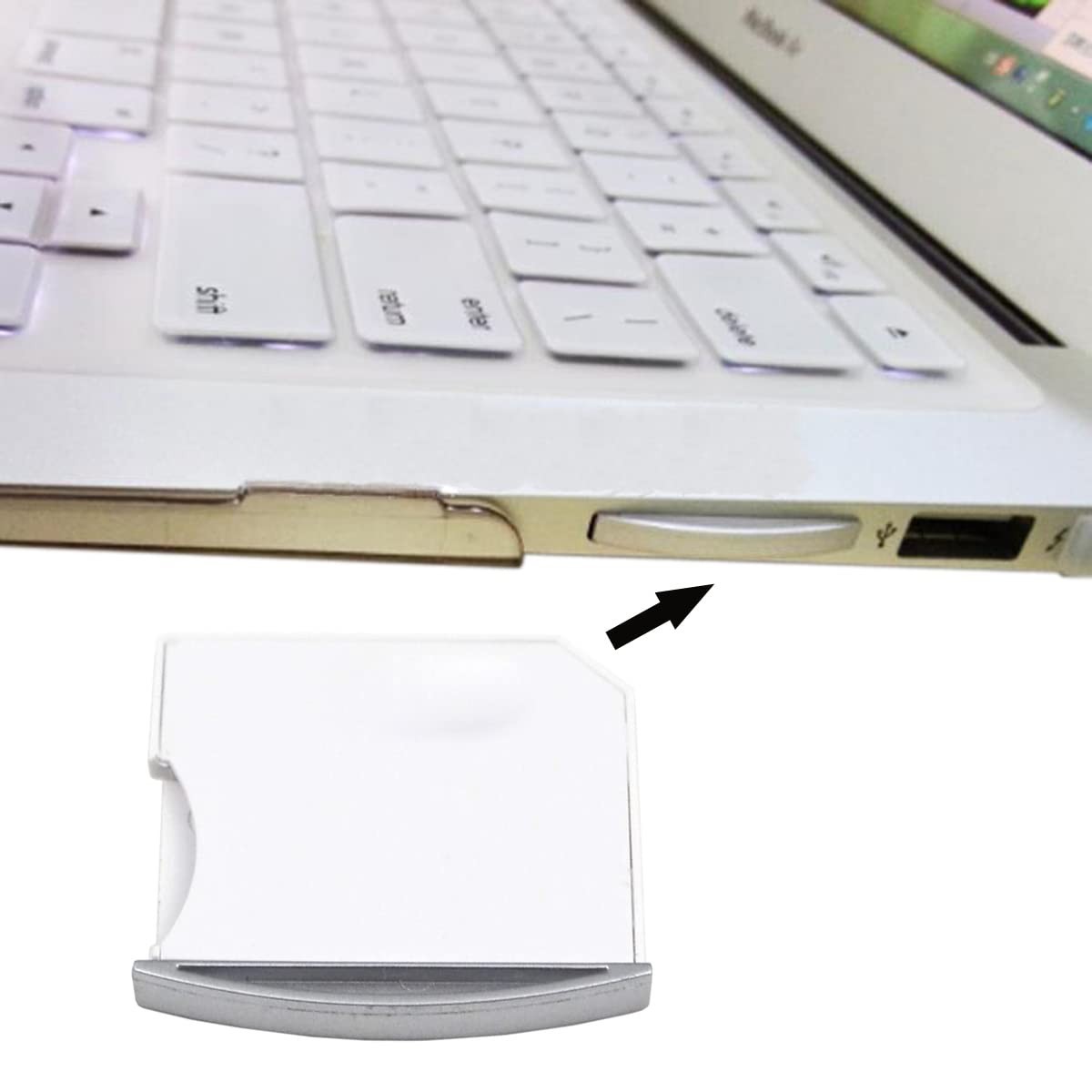 Micro SD to SD Memory Card Mini Adapter Compatible with MacBook Air/Pro/Retin...