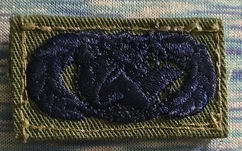 USAF Air Force Logistics Plans Badge OD Green BDU 2"  patch