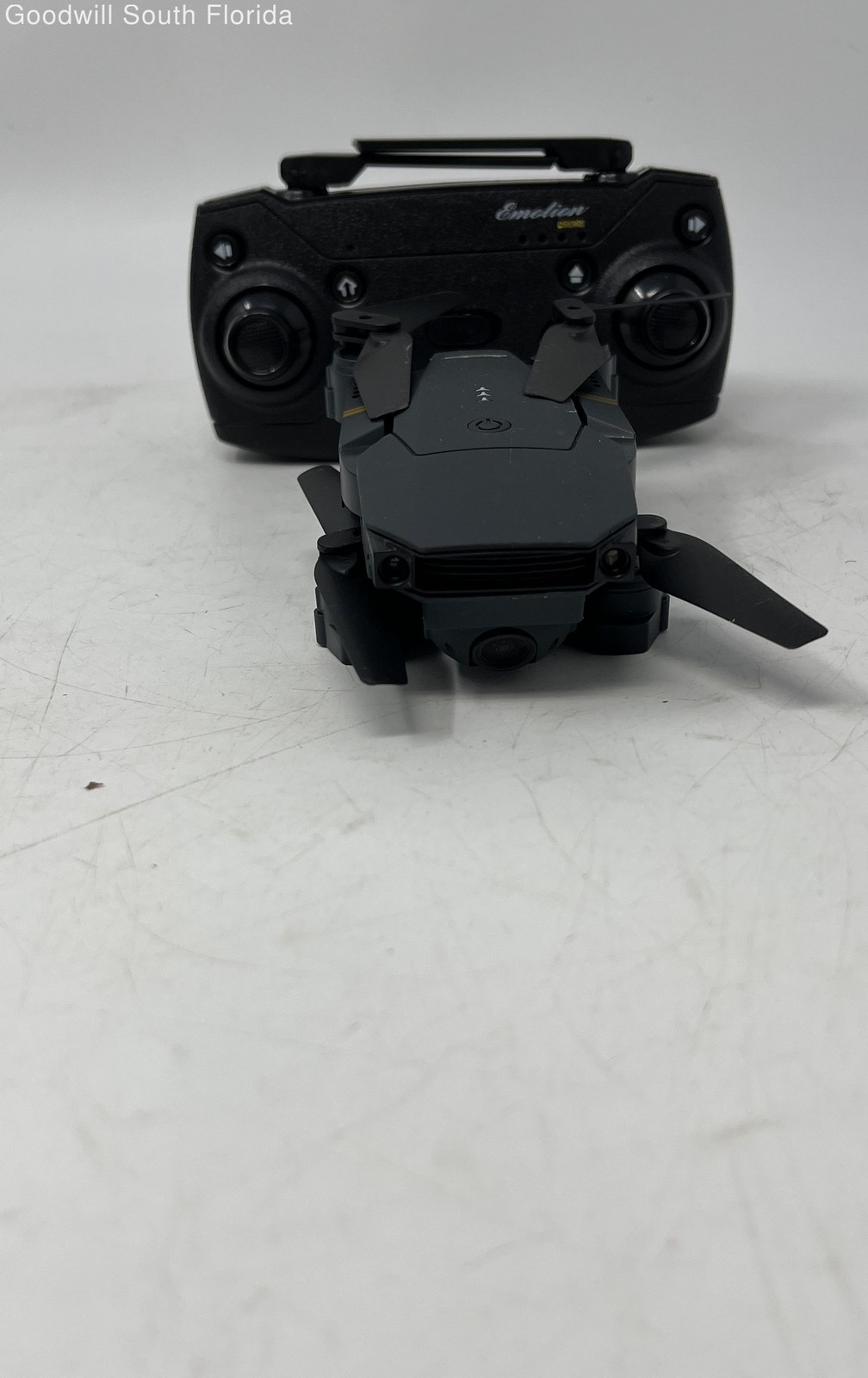 Emotion Black Foldable Camera Quadcopter Remote Control Drone Not Tested