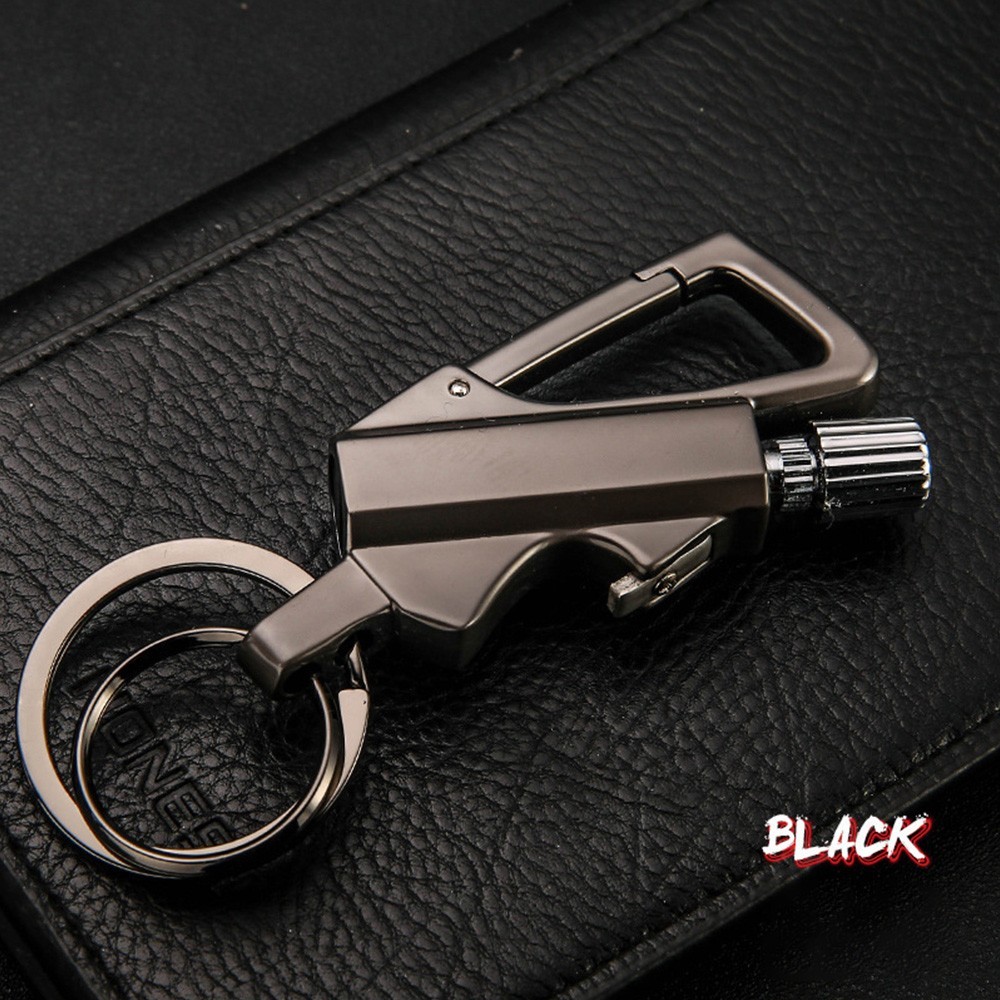 NEW Permanent Match Infinity Lighter w/ Multitool Keychain Bottle Opener for Men