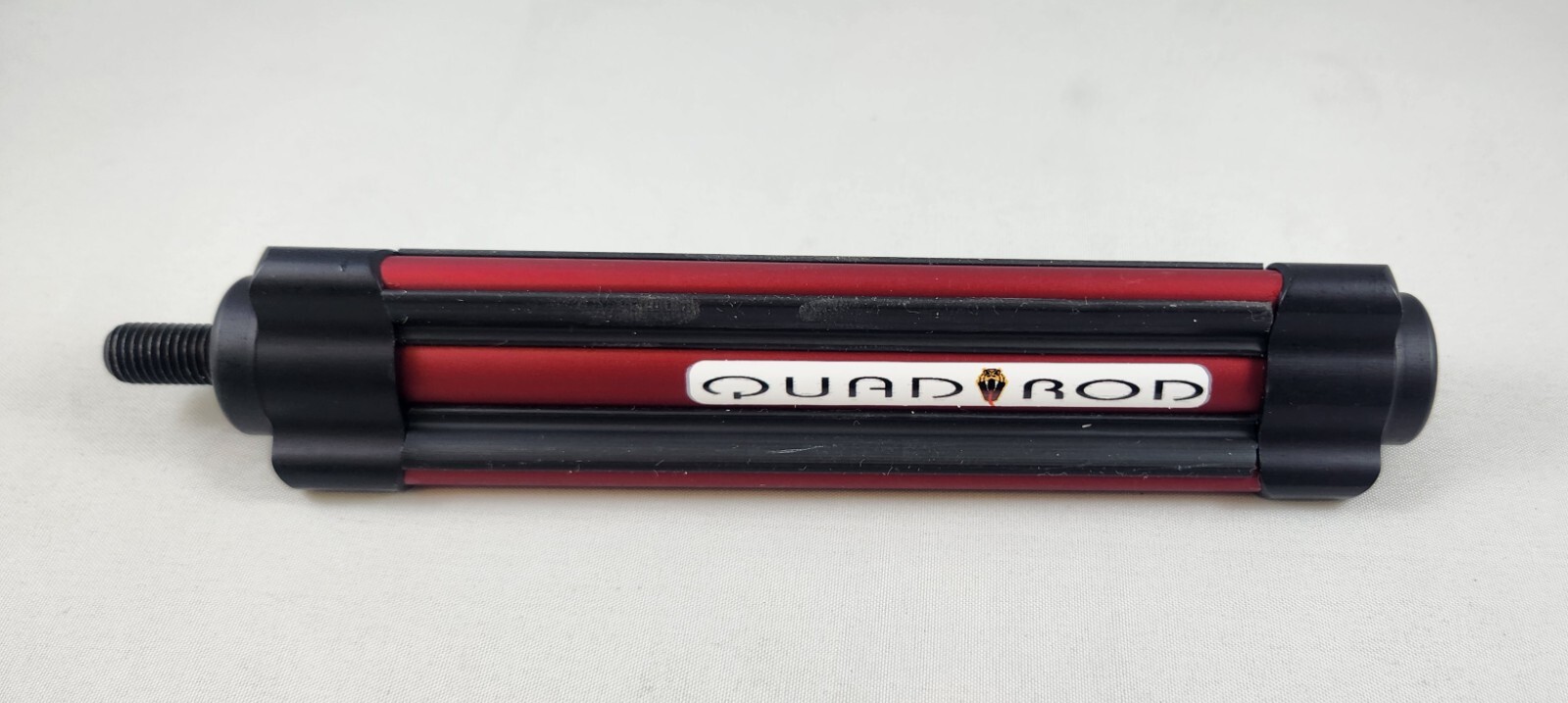 Viper Quad Rod Stabilizer 6" RED color threaded for additional weights