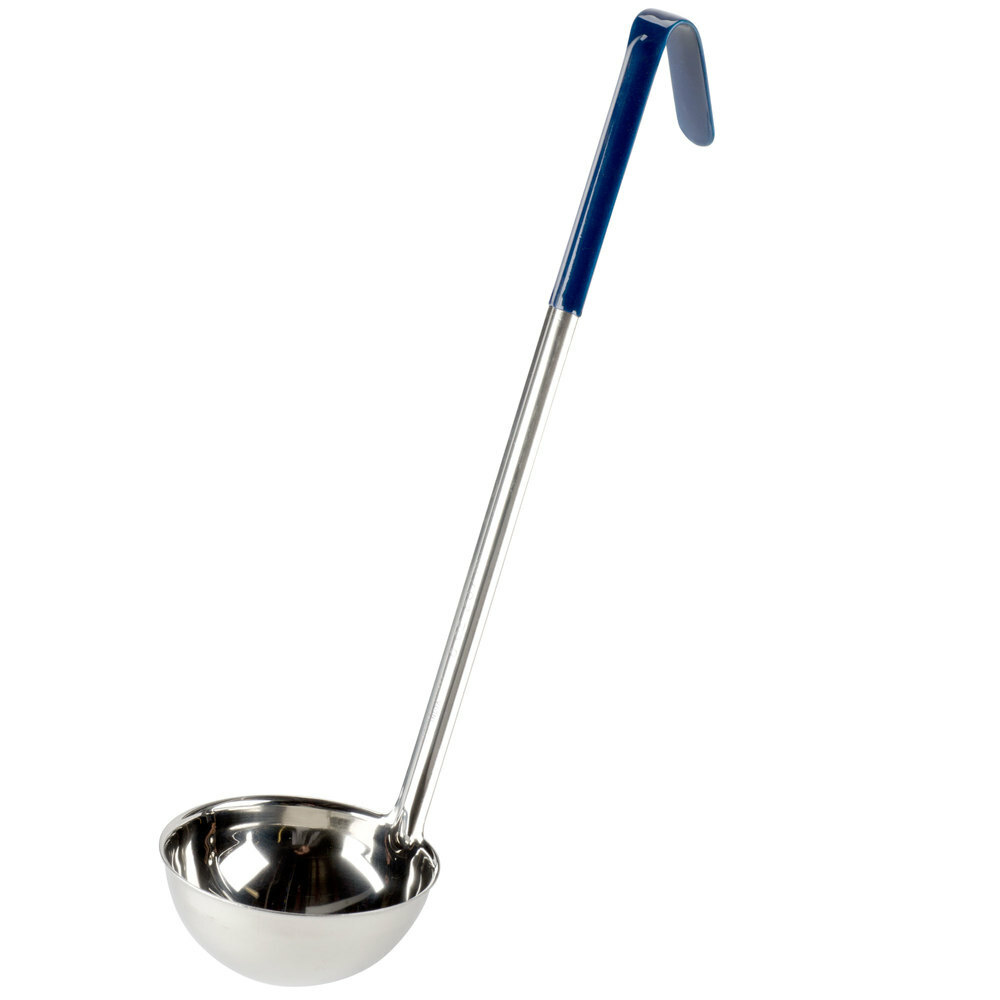 Choice One Piece Ladle / Dipper w/ Coated Handle (select size below)