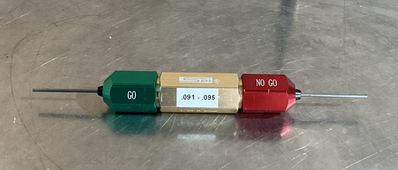 Spi  Go No Go Pin Gauge       .091 - .095
