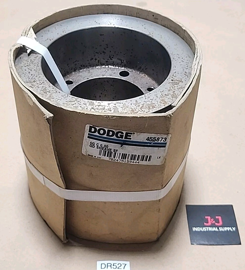 *BRAND NEW* Dodge 455873 6C6.0-SF QD Sheave SF 3776Rpm Max 🇺🇸 MADE + Warranty!