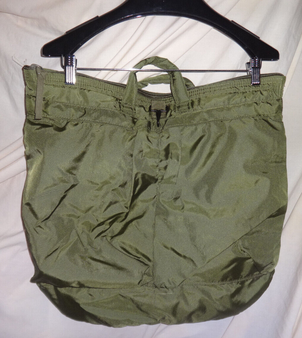 Original US Army Flyers Helmet Bag UNICOR Green