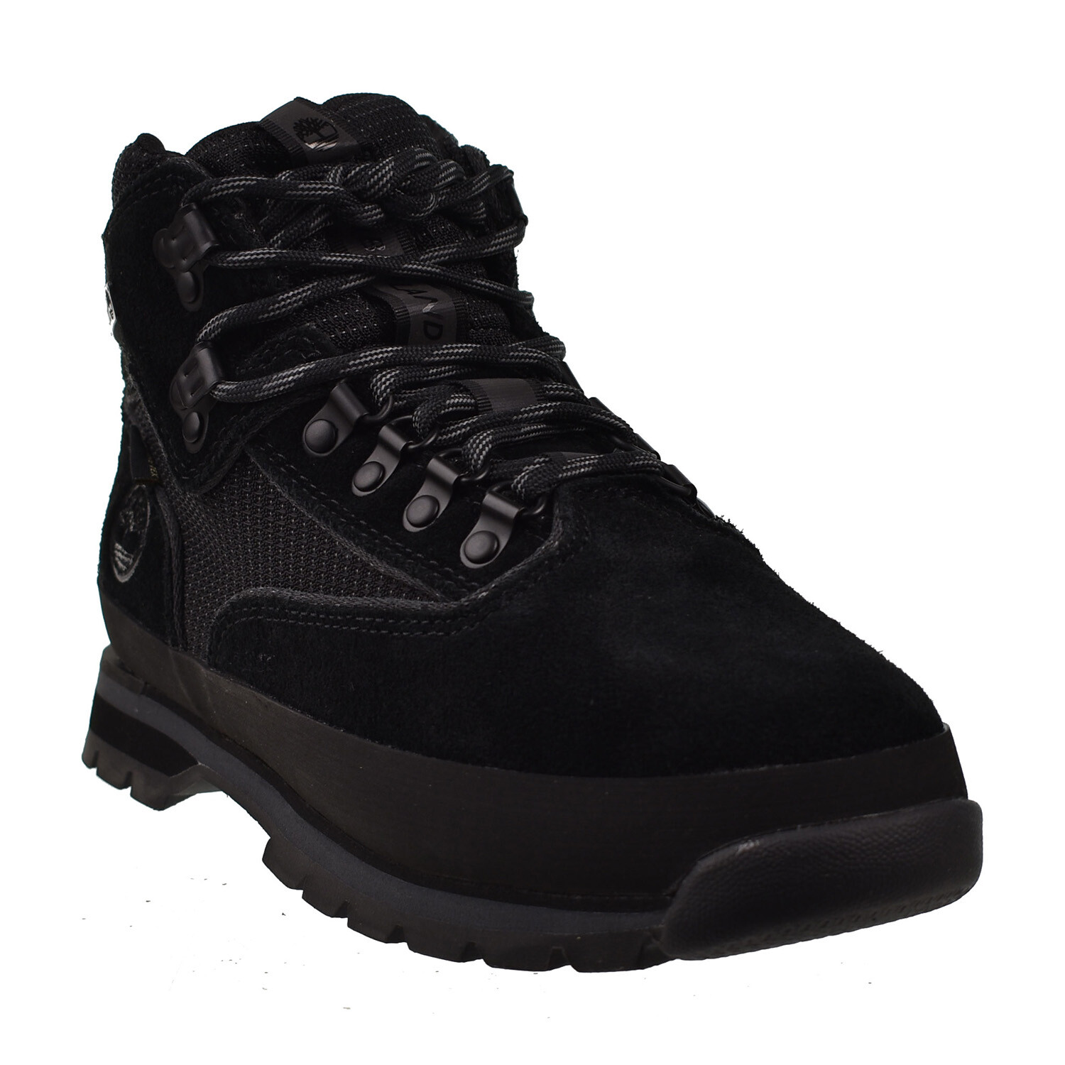 Timberland Euro Hiker Lace Up Men's Boots Black Suede TB0A2QCN