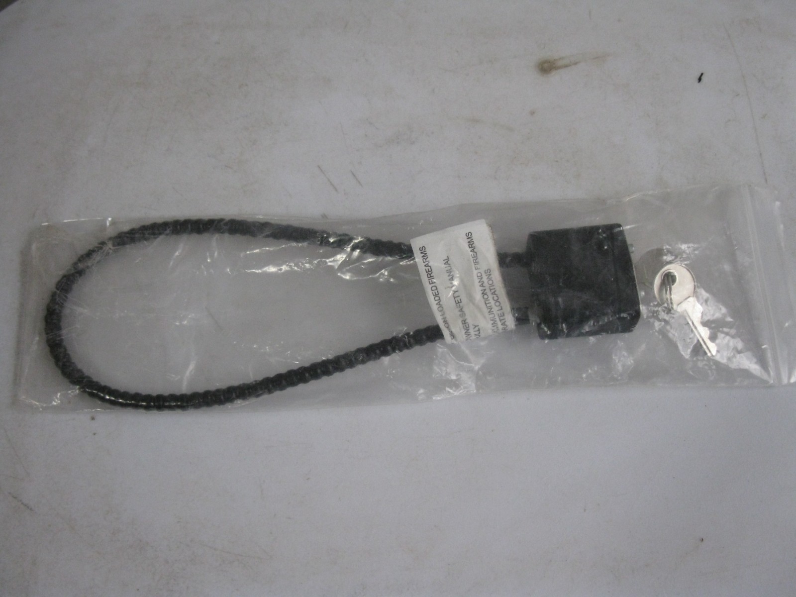 Cable Gun Lock/Firearm Safety 2 keys 30MM OS