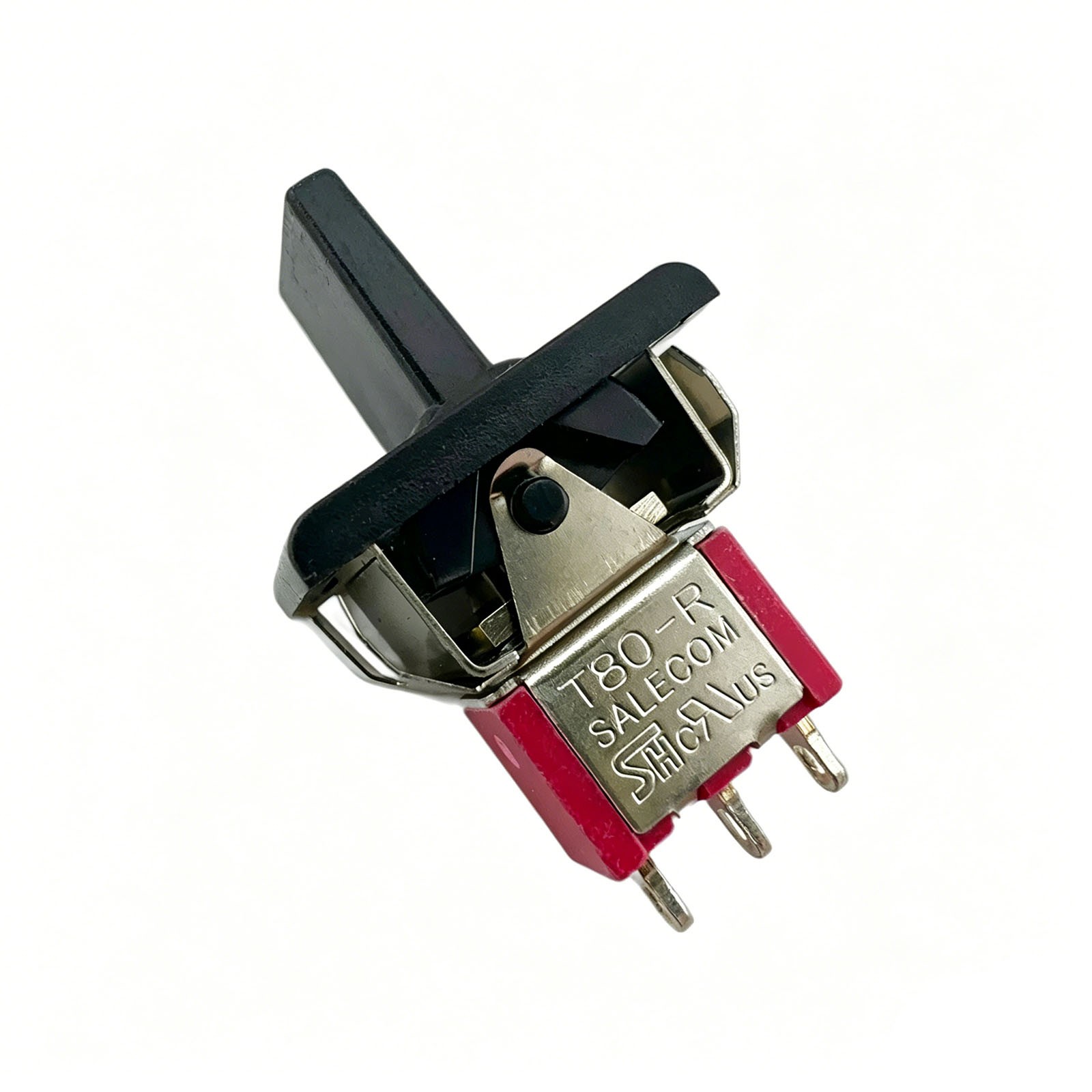 Salecom T80R R8016B 3Pin One Side Momentary ON-OFF-MOM Mini Paddle Toggle Switch