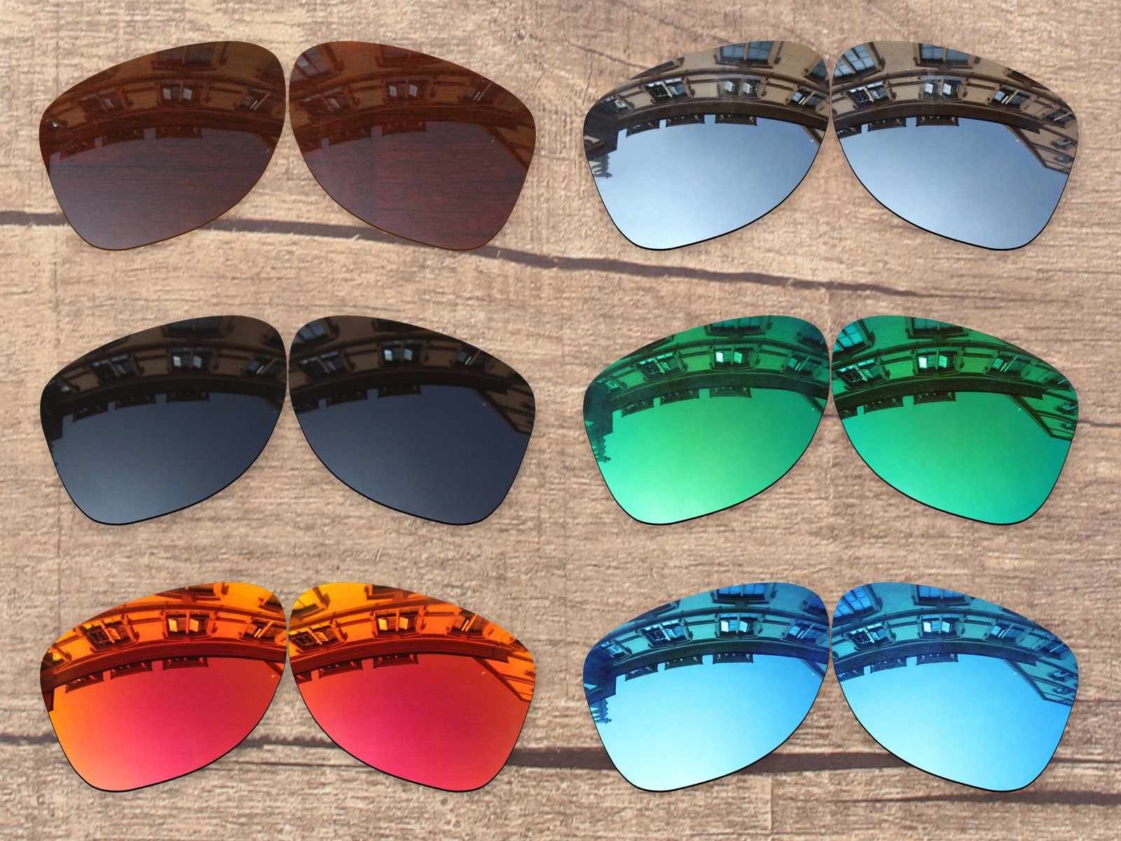 Vonxyz Polarized Replacement Lenses for-Costa Del Mar Loreto Sunglasses