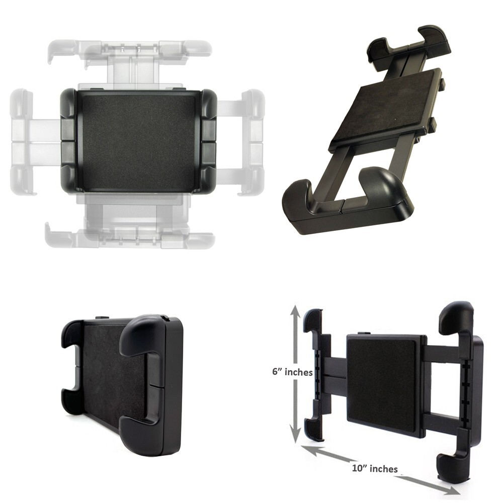 Heavy Duty Tablet ELD Aluminum Dashboard Wall Mount and AMPS Drill Base for iPad