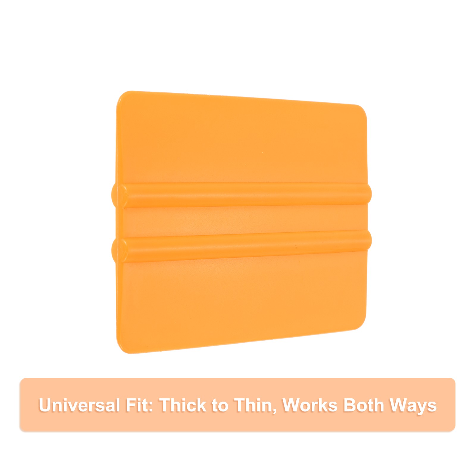 3pcs Vinyl Wrap Squeegee, 4" Decal Squeegee Scraper for Car Wrap, Yellow