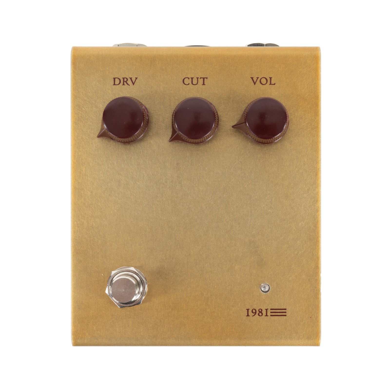 1981 Inventions Professional DRV Overdrive Pedal - Gold