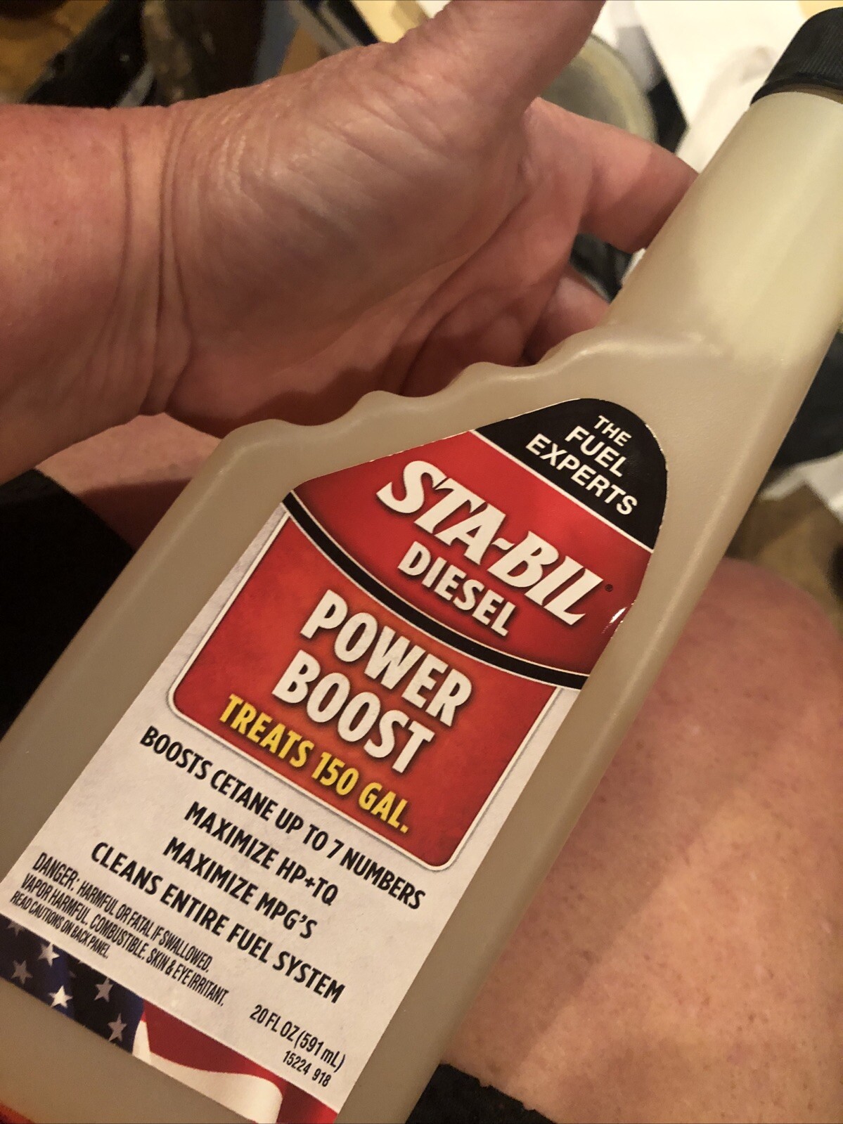 STA-BIL 15224 20 Fl. oz. Diesel Additive Cetane Boost