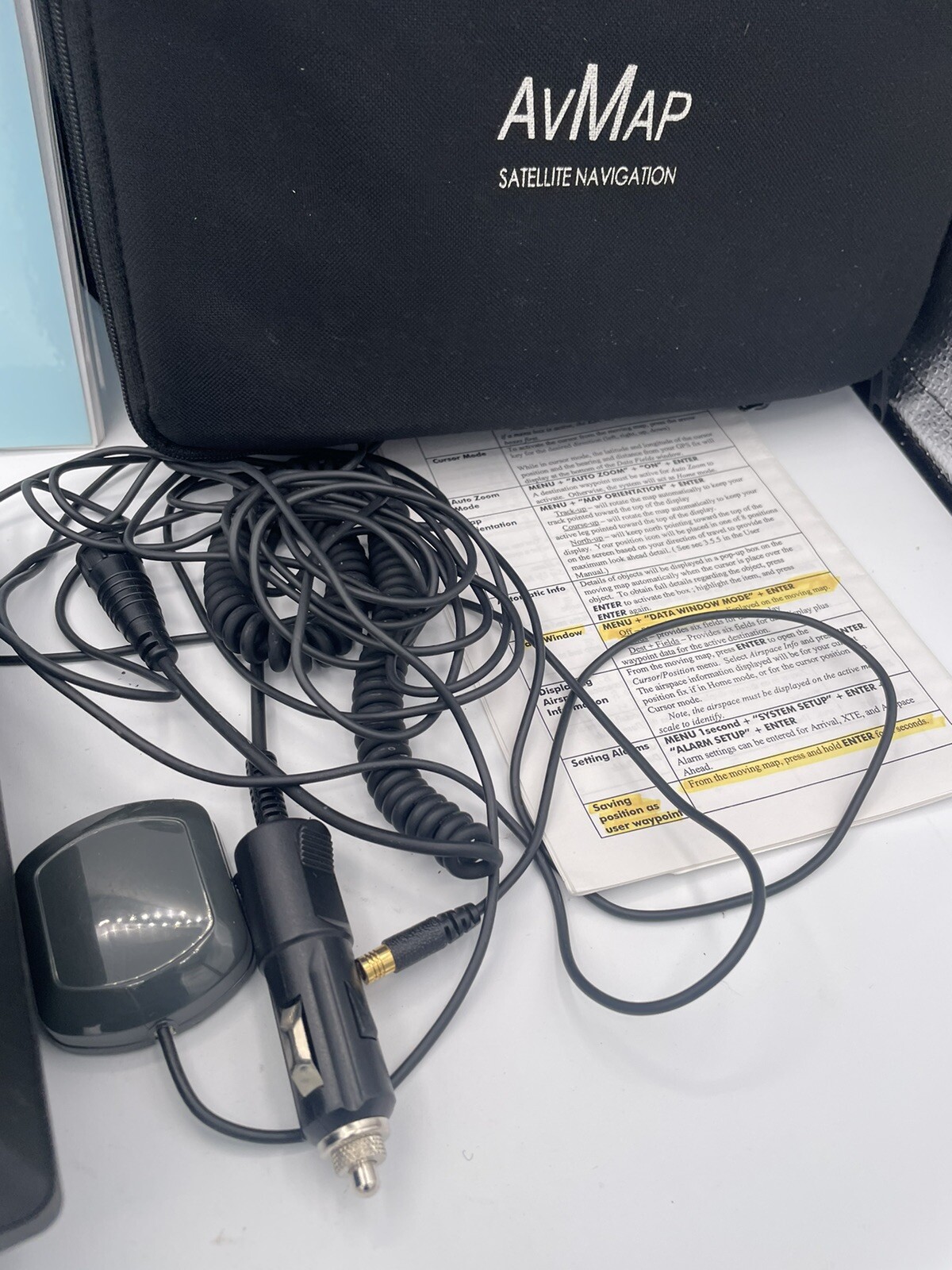 AvMap EKP III C Unit and accessories only NO C-MAPS