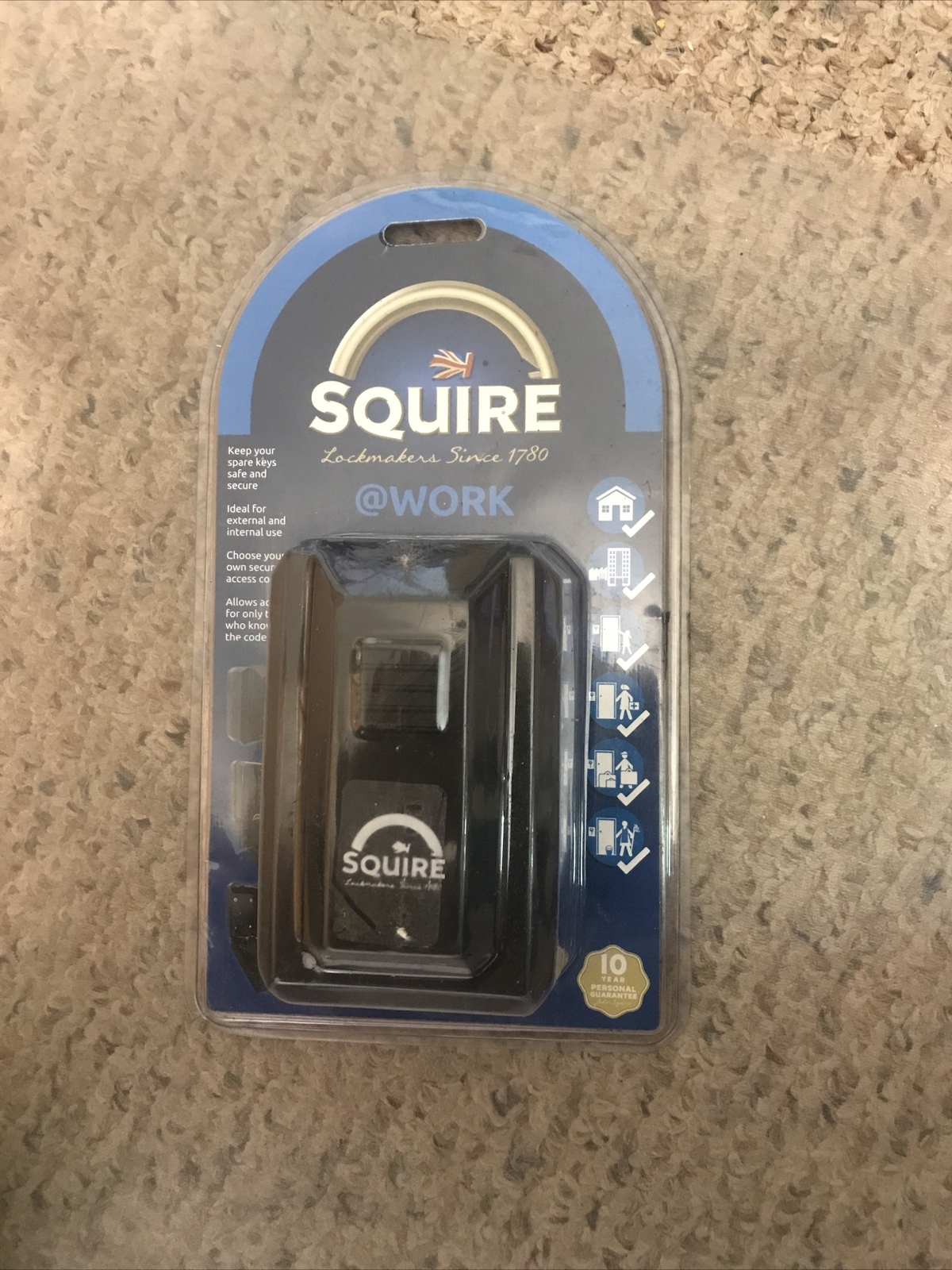 Squire Key Keep Combination Key Safe (KEYKEEP 2)