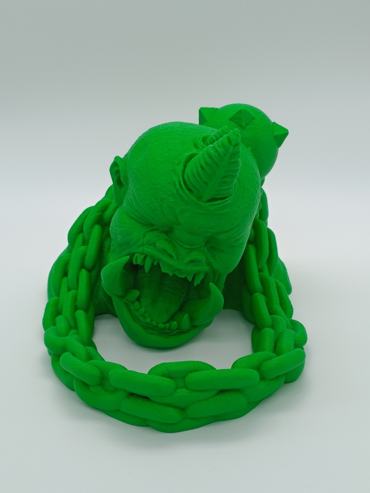 3D Printed Cyclops Dice Tower w/ Chain Tray DND RPG Dice Roller