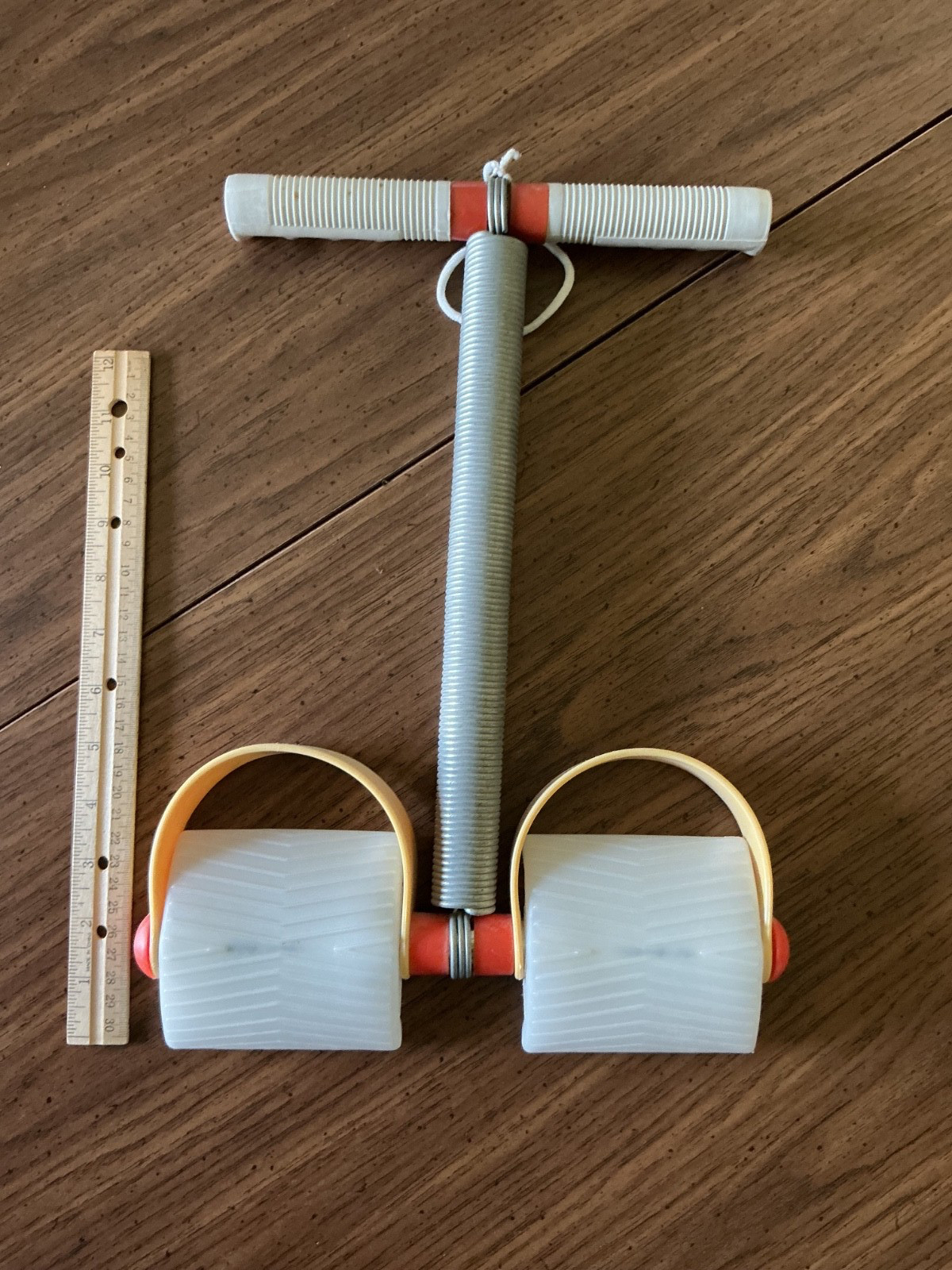 Vintage Spring Tension Tummy Trimmer Ab Exerciser Body Toner