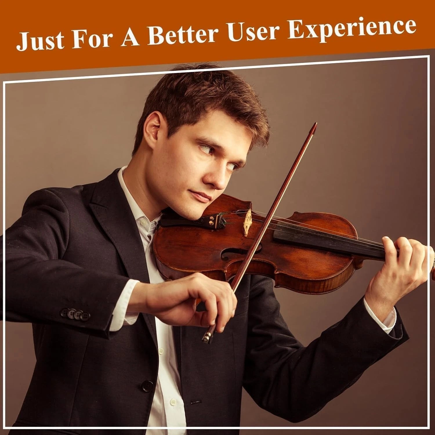 Violin 4/4 Full Size Kit for Beginners with Bow Strings Bridge Tuner Case