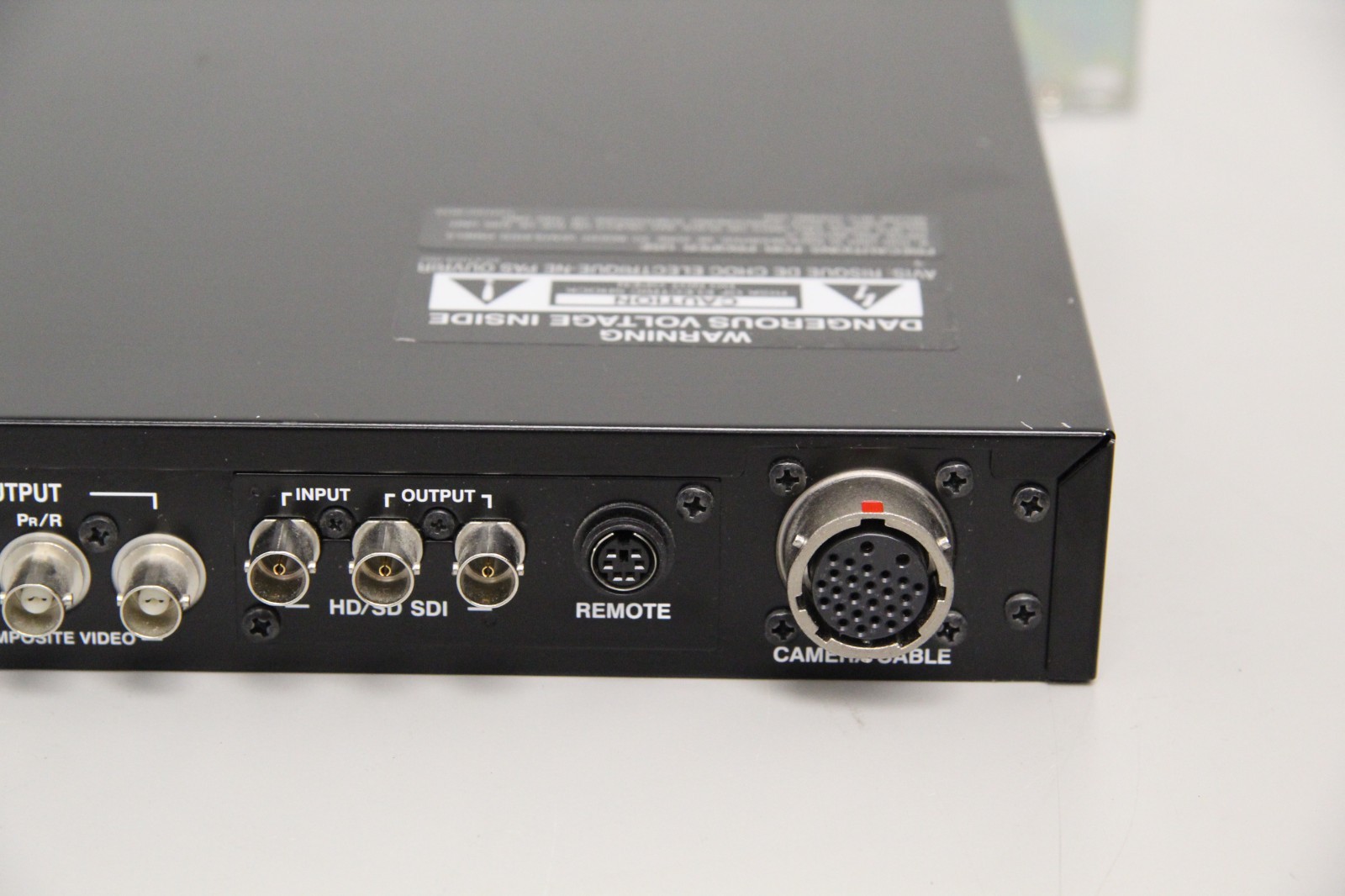 JVC RM-HP790DU Camera Remote Control Unit Rack Mount Missing Knobs/Buttons