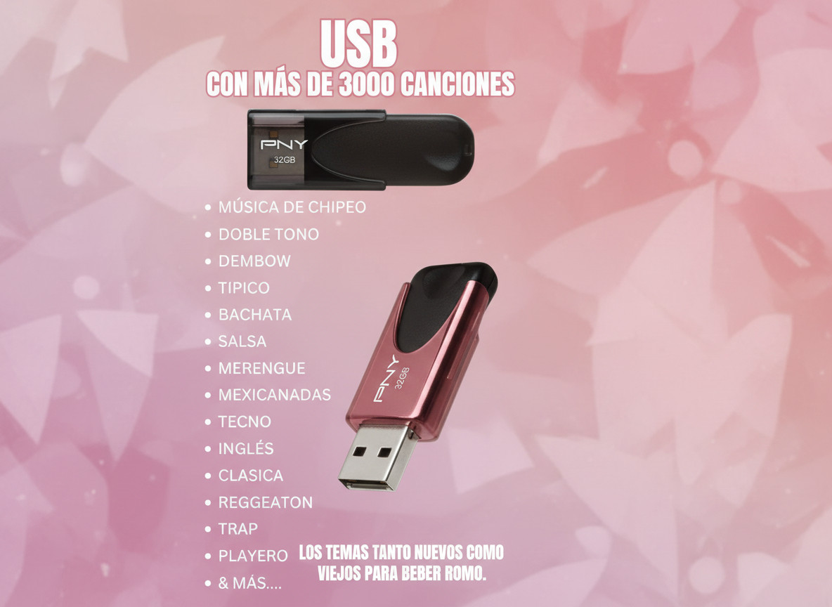 Musica Para Chipeo - Chuchero Usb - Musicologo Usb 32gb