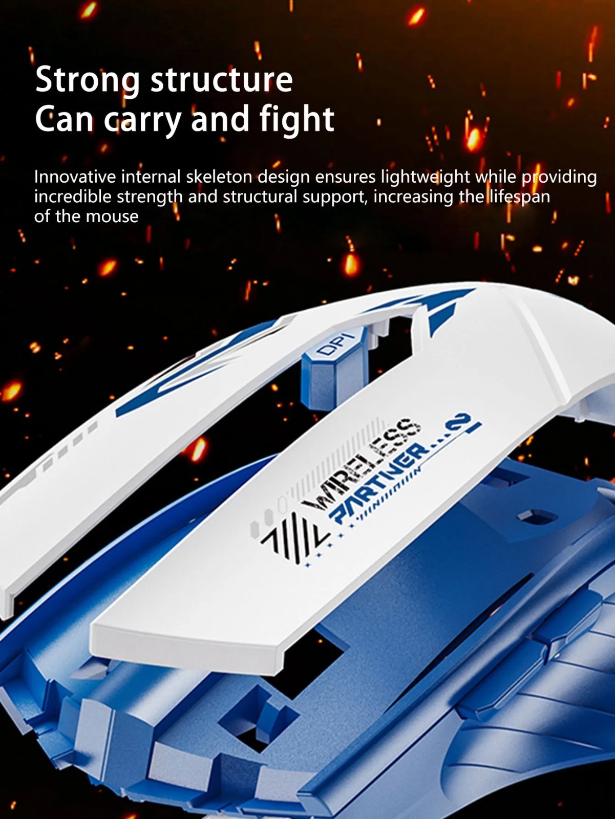 BLUETOOTH Mouse Silent Click 3 Device Dual Mode | Rechargeable DPI Office Gaming