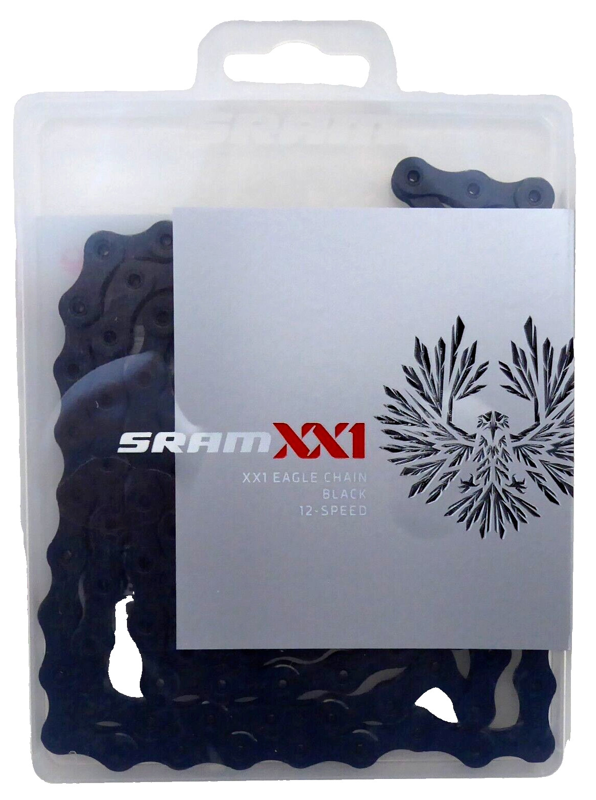 SRAM PC Xx1 Eagle Hollow Pin Chain 12 Speed 126 Links Black