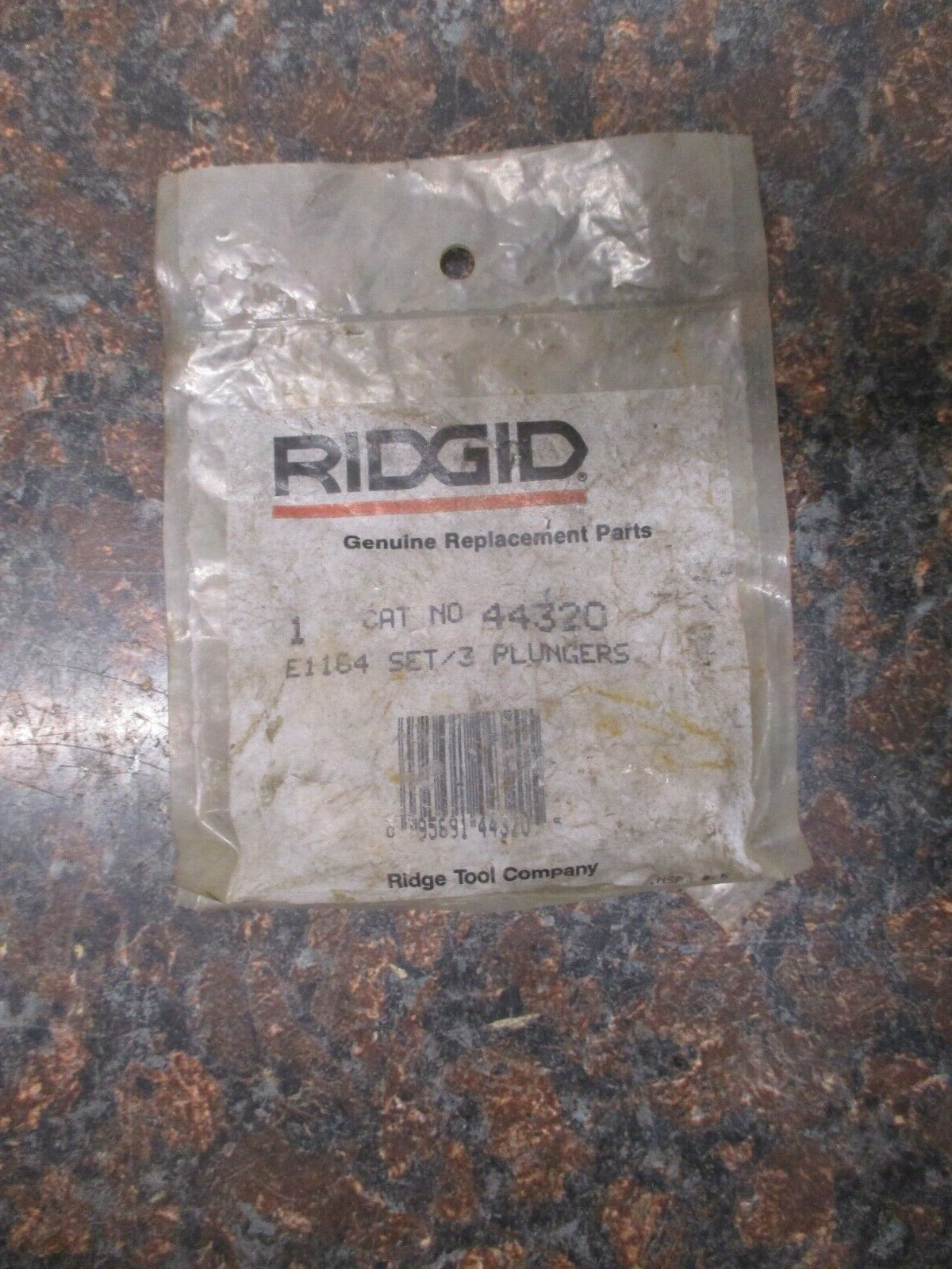 NEW PACKAGE OF THREE Ridgid 44320, E1164 PLUNGERS FREE SHIPPING