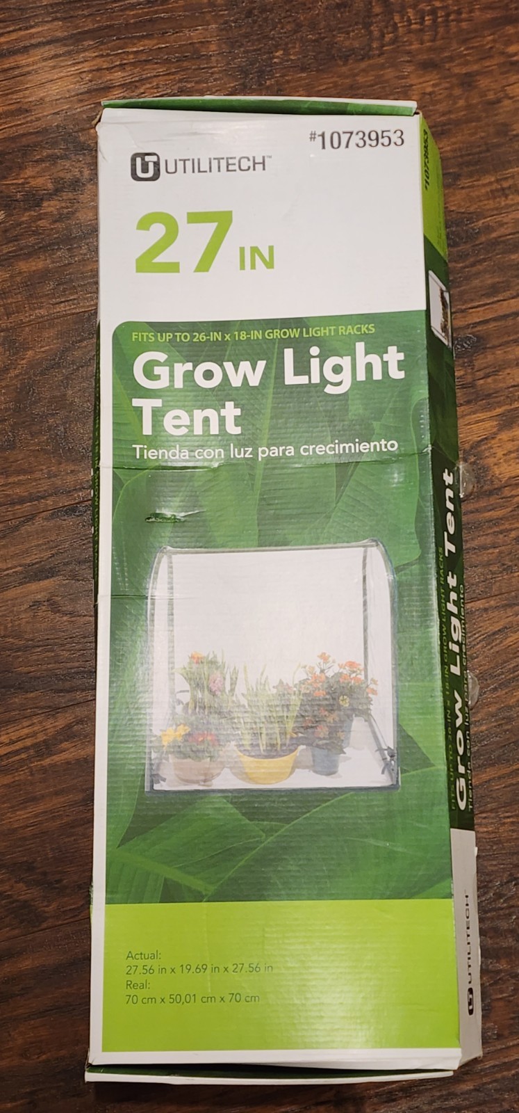 Utilitech Growing Tent With Light Hangar 26-in X 18-in
