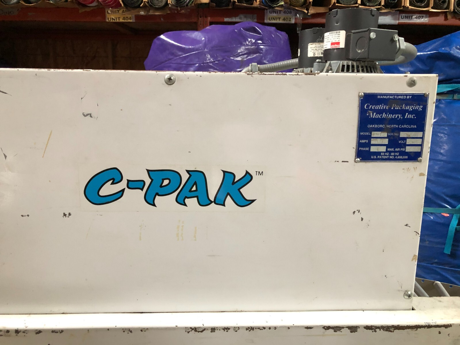 C-Pak Shrink Wrap Machine