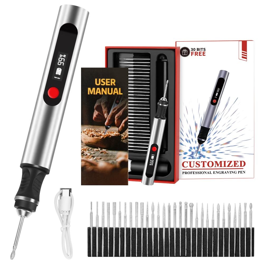 Engraving Pen, Ultimate Cordless Engraving Pen for Artists & DIYers - Engrave...