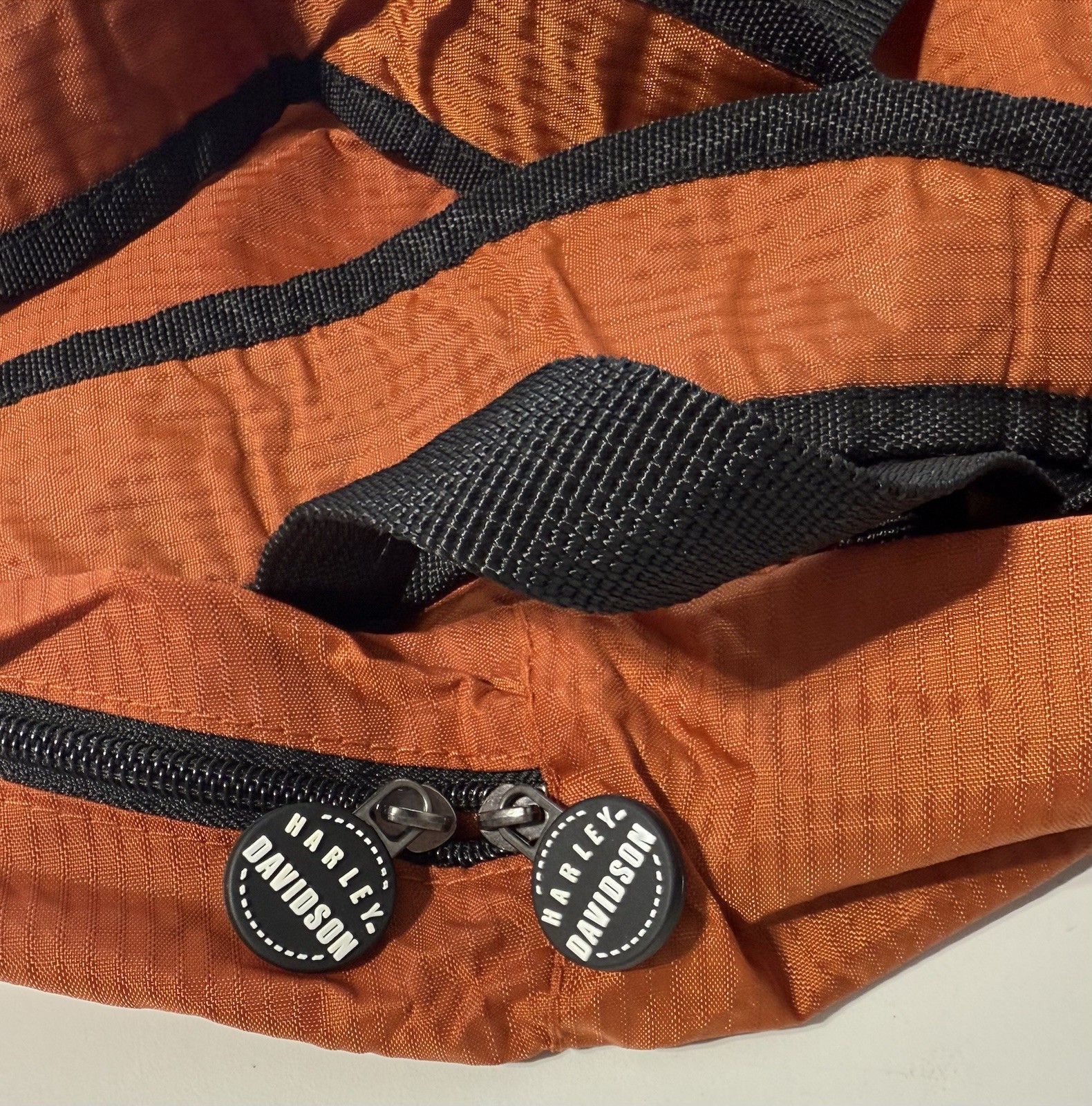 harley davidson backpack lightweight self contained bag motorcycle rider pack