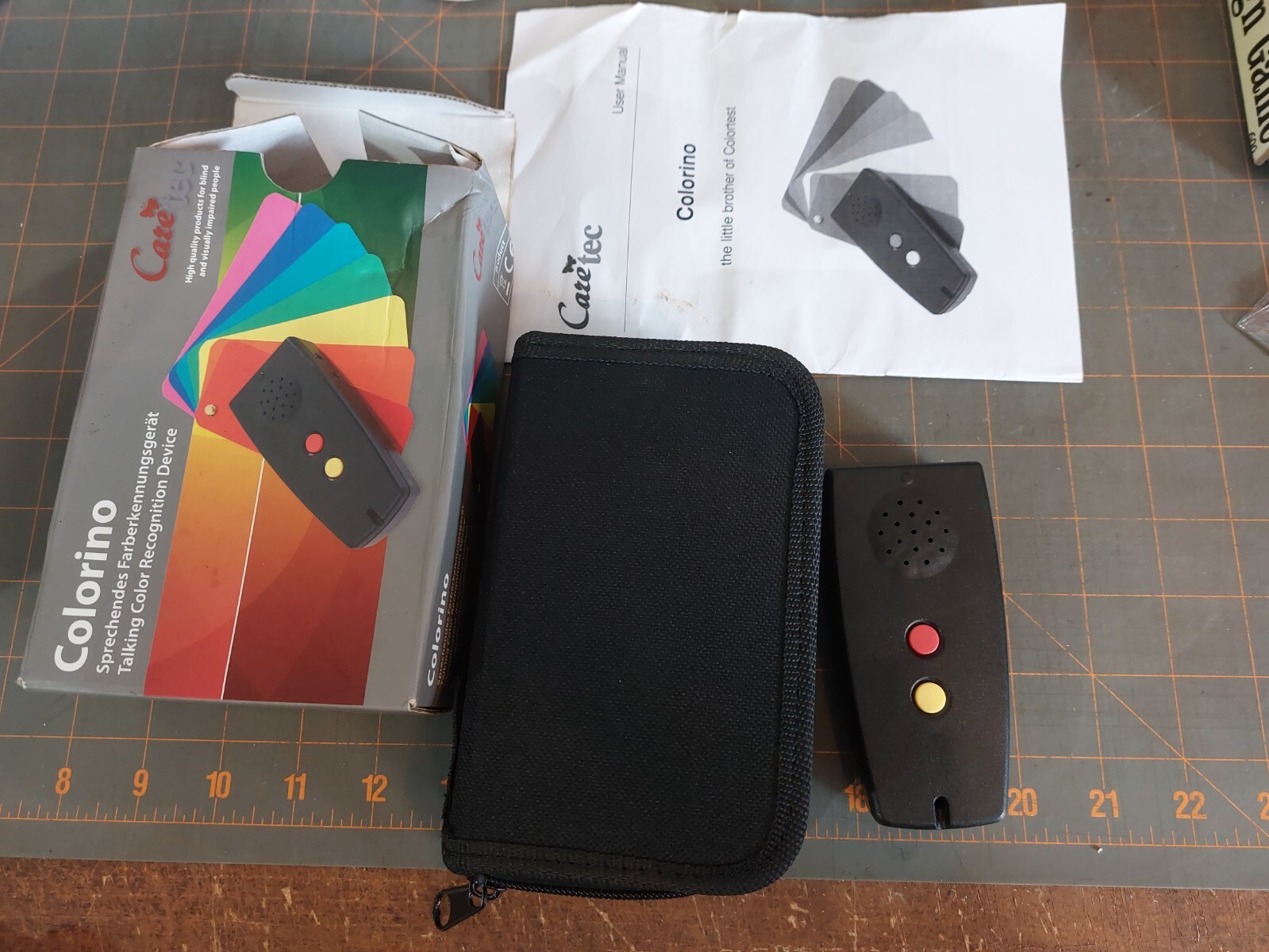 Caretec Colorino Talking Color Recognition Device For Visually Impaired